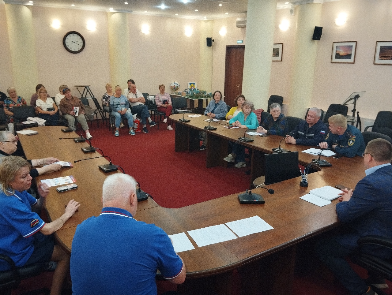 Обсуждение вопросов пожарной безопасности